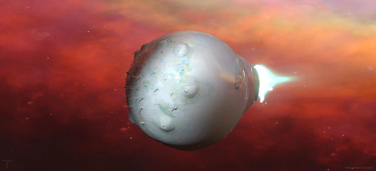 Jelly Spaceship - Fractalverse - To Sleep in a Sea of Stars