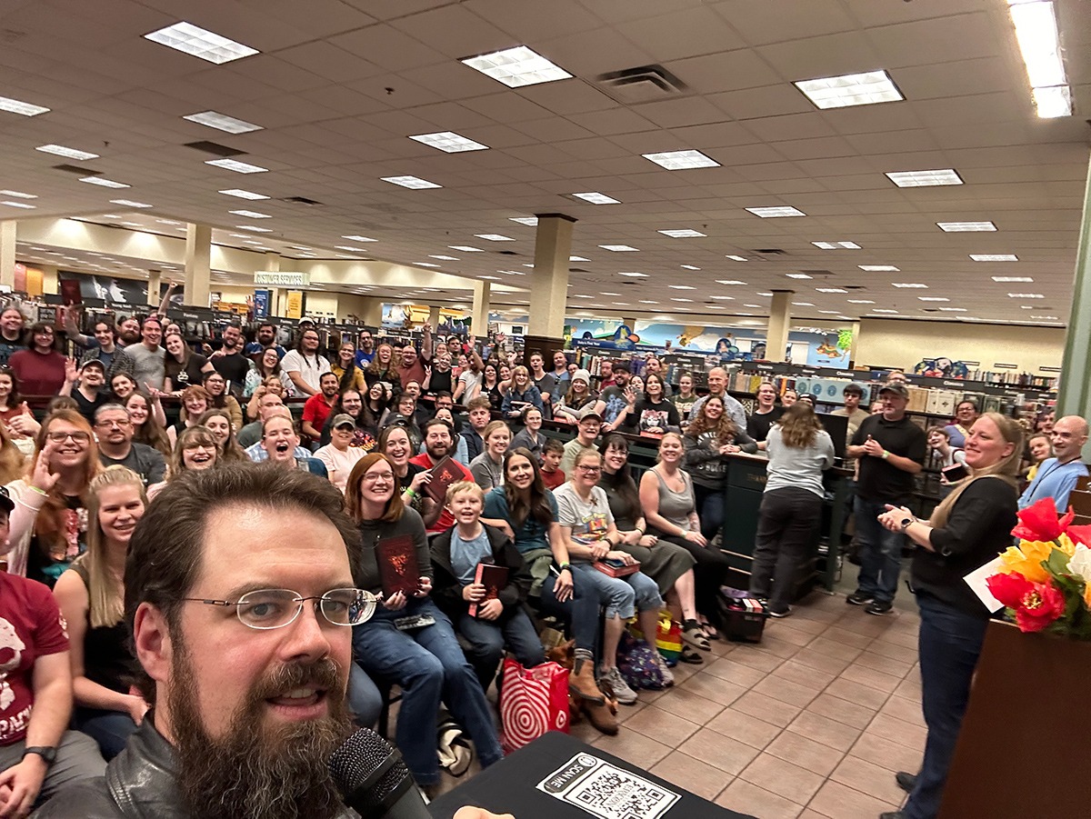 Christopher Paolini Event at Colorado Springs CO October 22 2024